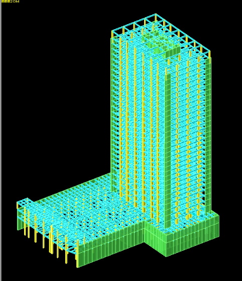 某高层建筑（含商业）结构安全及抗震检测鉴定